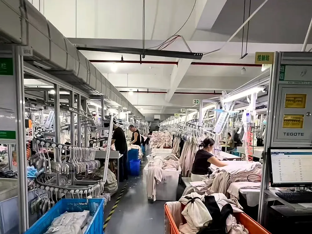 Main production aisle